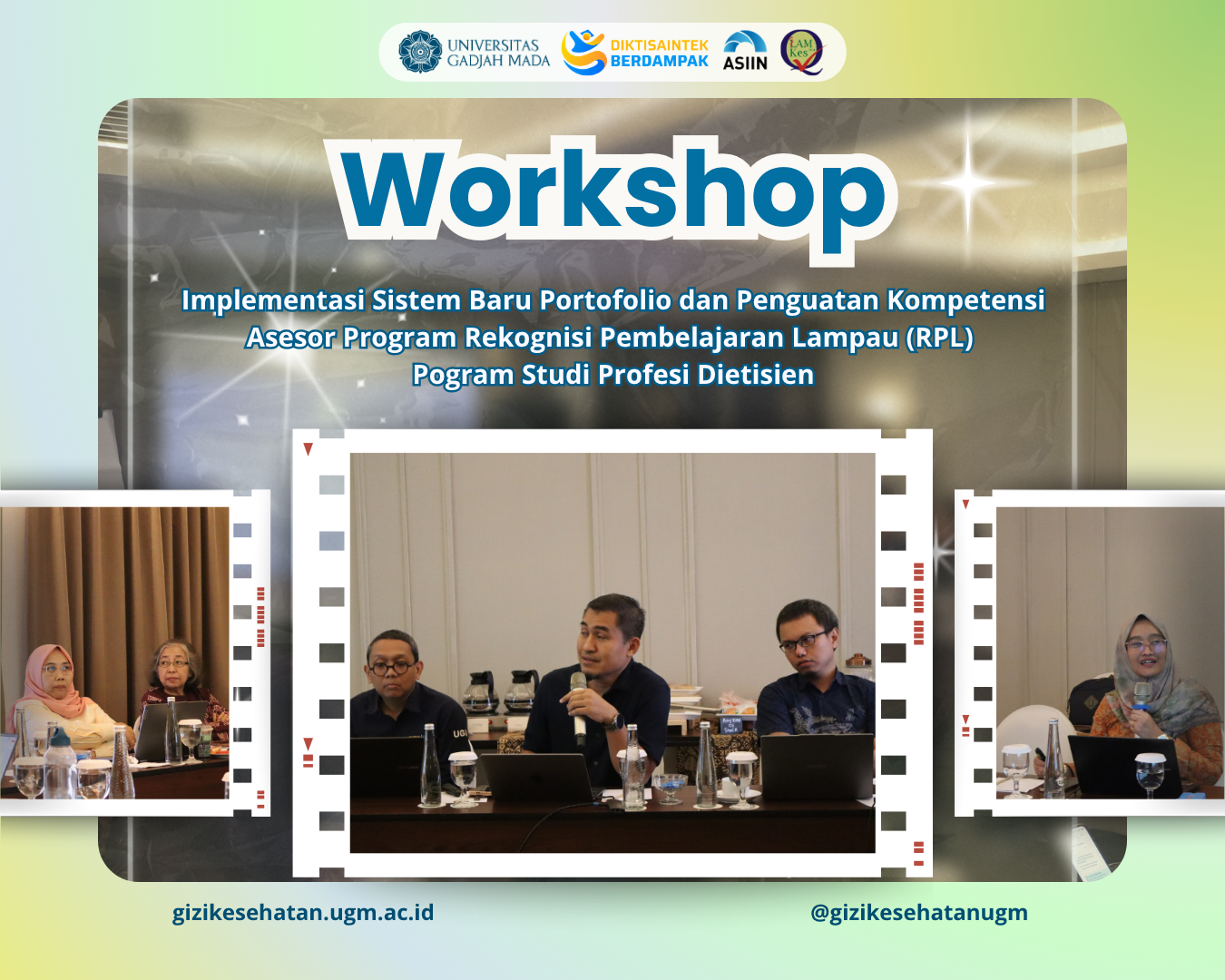 Prodi Profesi Dietisien FK-KMK UGM Gelar Workshop Penguatan Kompetensi Asesor RPL